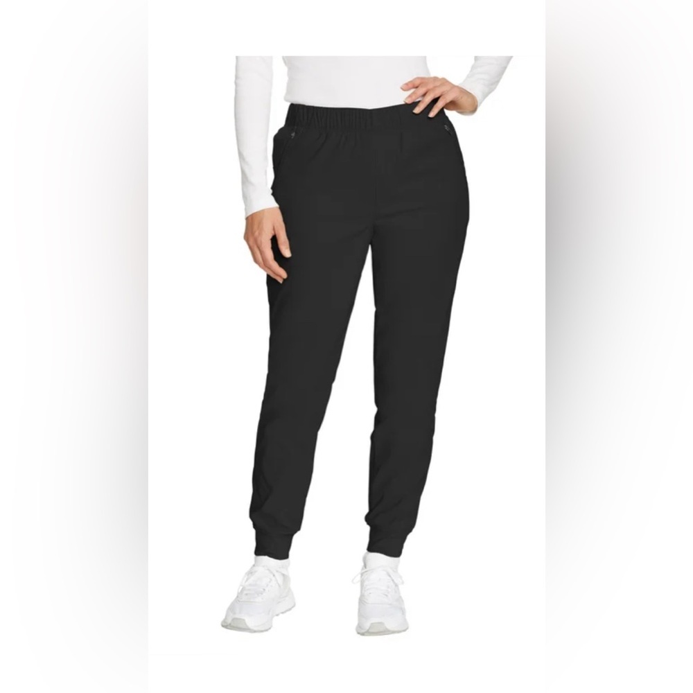 Eddie Bauer Women's Fleece Lined Activewear Pants Black Size 12